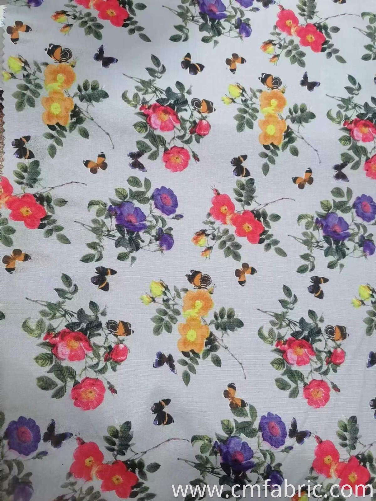 40s cotton poplin print floral print